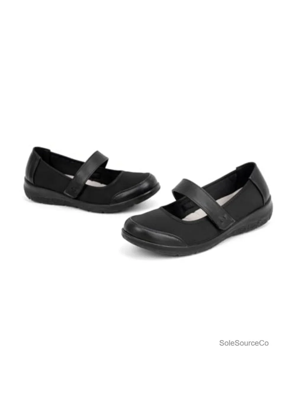 Women Orthopedic Mary Jane Flats Walking Shoes Round Toe Lightweight Slip On